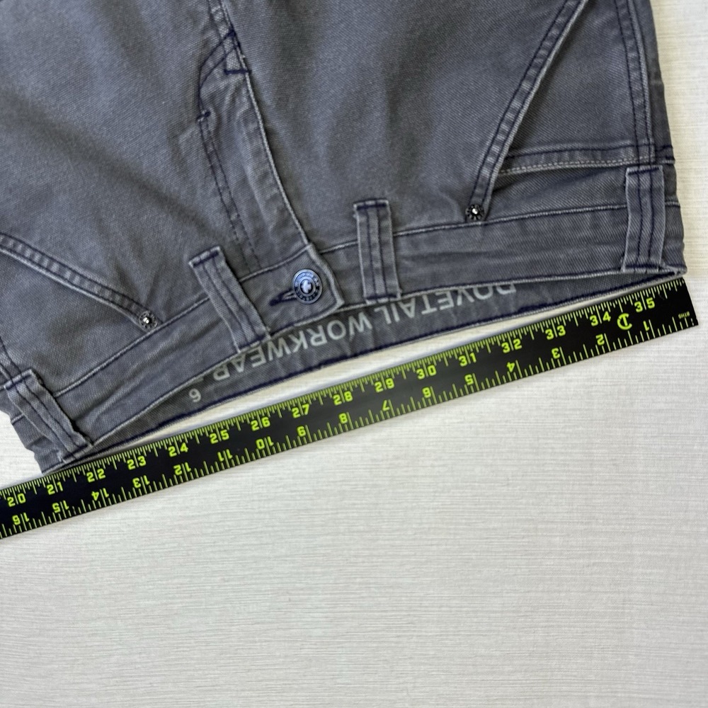 Dovetail Workwear Pants Women's 6 33 Inseam Gray Britt Utility Carpenter Work - Picture 7 of 10